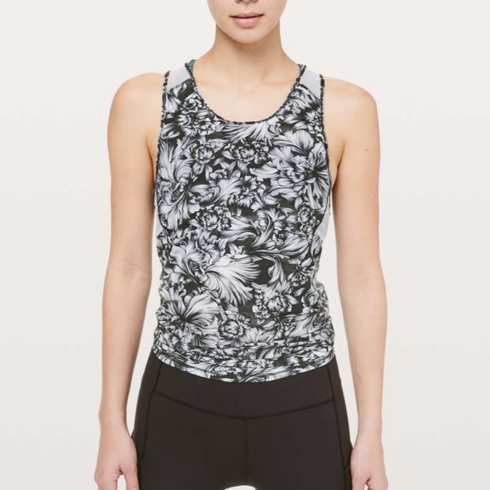 Lululemon tie back sculpt tank